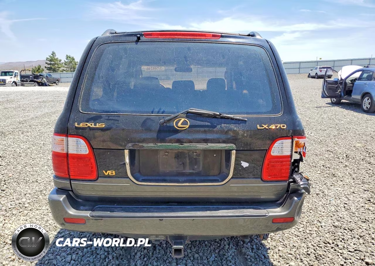 2000 Lexus Lx 470 VIN:JT6HT00W7Y0093195 - 6