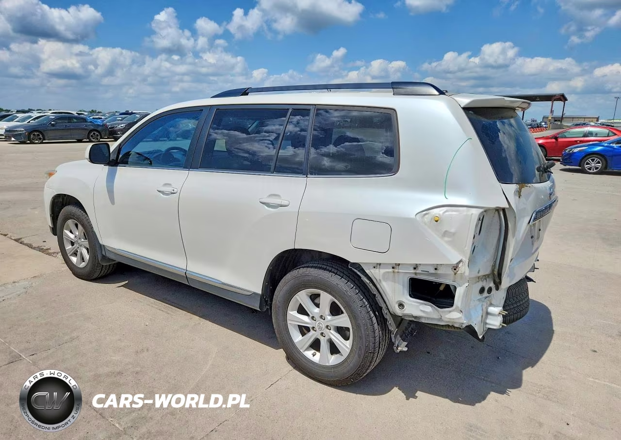 2012 Toyota Highlander Base VIN:5TDZK3EH1CS082310 - 2
