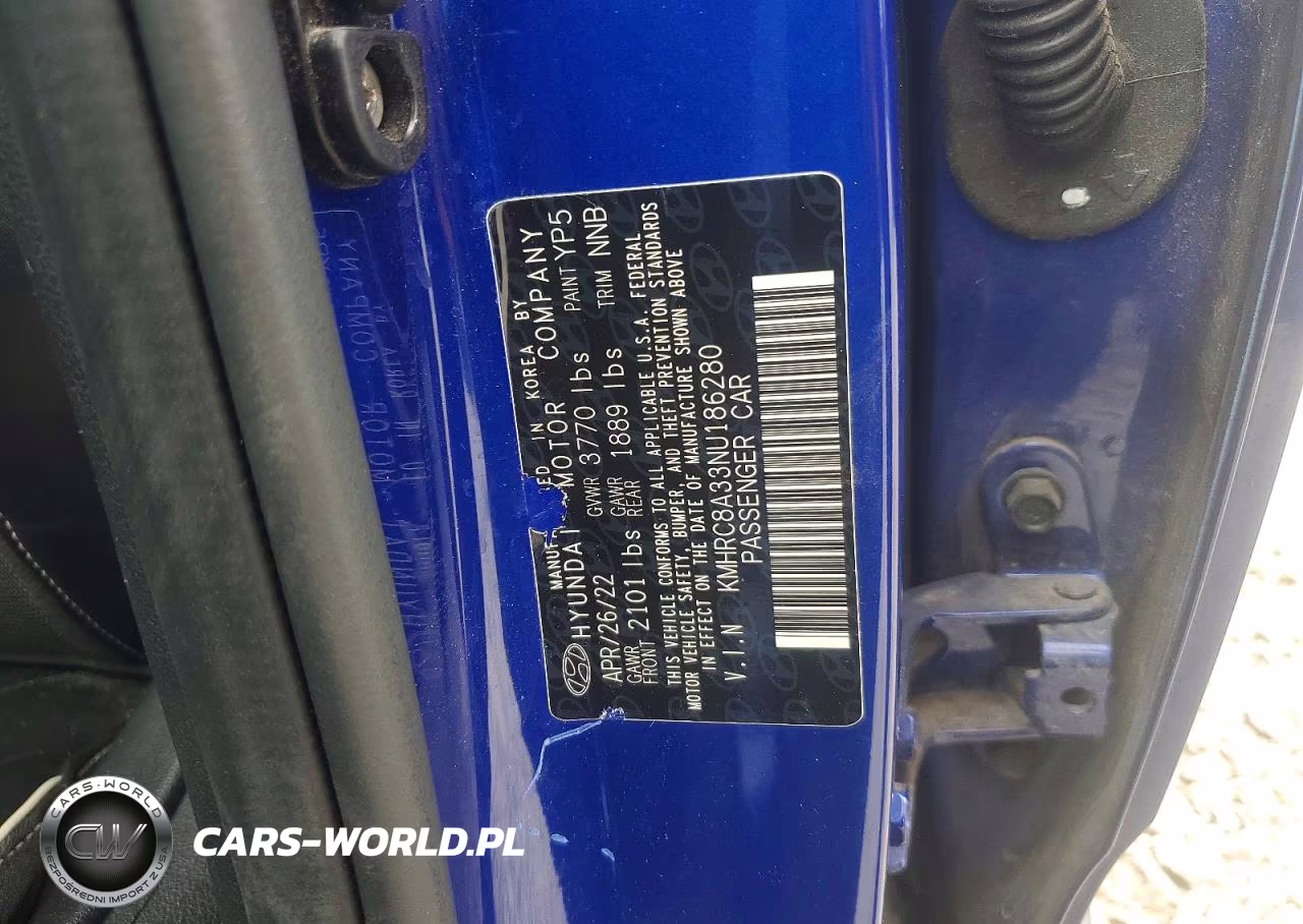 2022 Hyundai Venue Limited VIN:KMHRC8A33NU186280 - 13