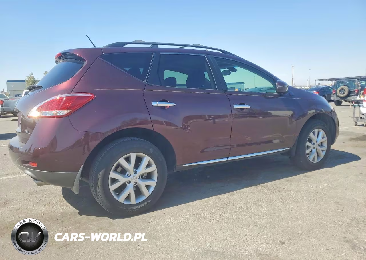 2014 Nissan Murano Sl VIN:JN8AZ1MU9EW412763 - 3
