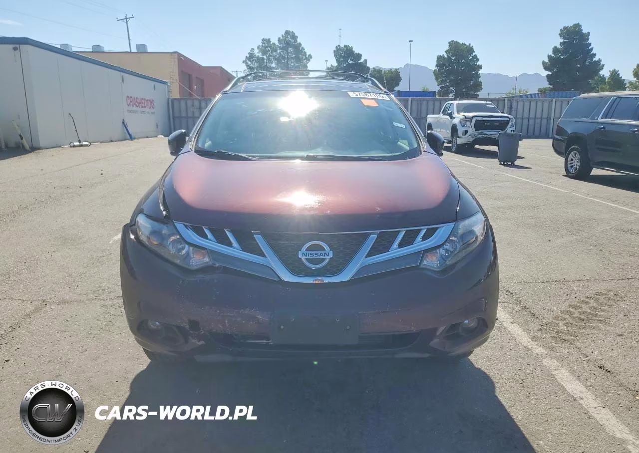 2014 Nissan Murano Sl VIN:JN8AZ1MU9EW412763 - 5