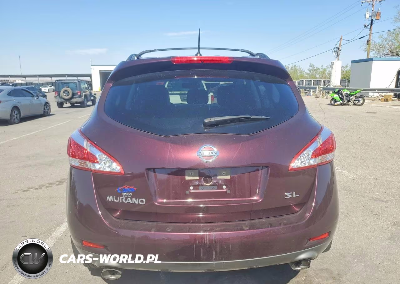 2014 Nissan Murano Sl VIN:JN8AZ1MU9EW412763 - 6