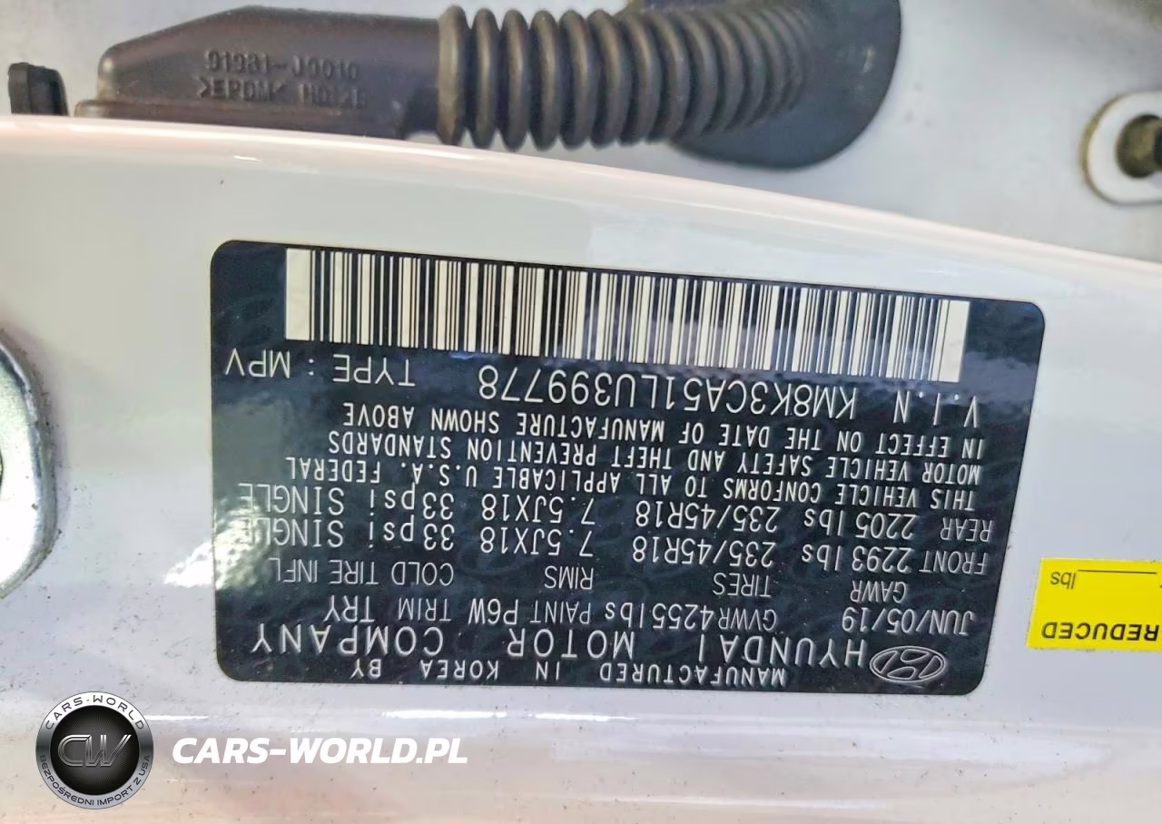 2020 Hyundai Kona Limited VIN:KM8K3CA51LU399778 - 14