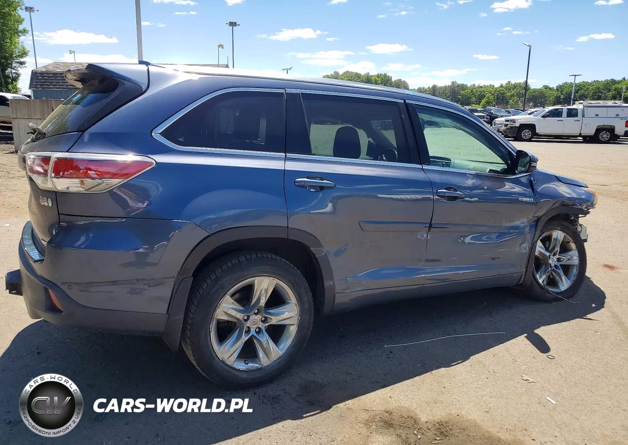 2014 Toyota Highlander Hybrid Limited Platinum VIN:5TDDCRFH8ES006577 - 3