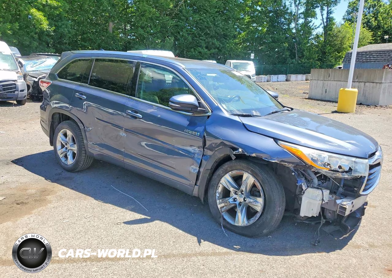 2014 Toyota Highlander Hybrid Limited Platinum VIN:5TDDCRFH8ES006577 - 4