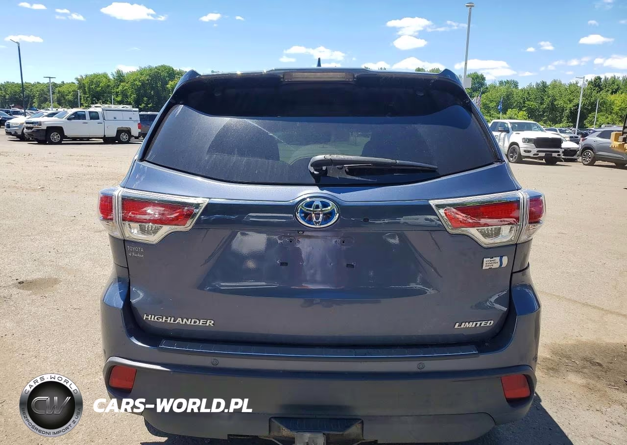 2014 Toyota Highlander Hybrid Limited Platinum VIN:5TDDCRFH8ES006577 - 6