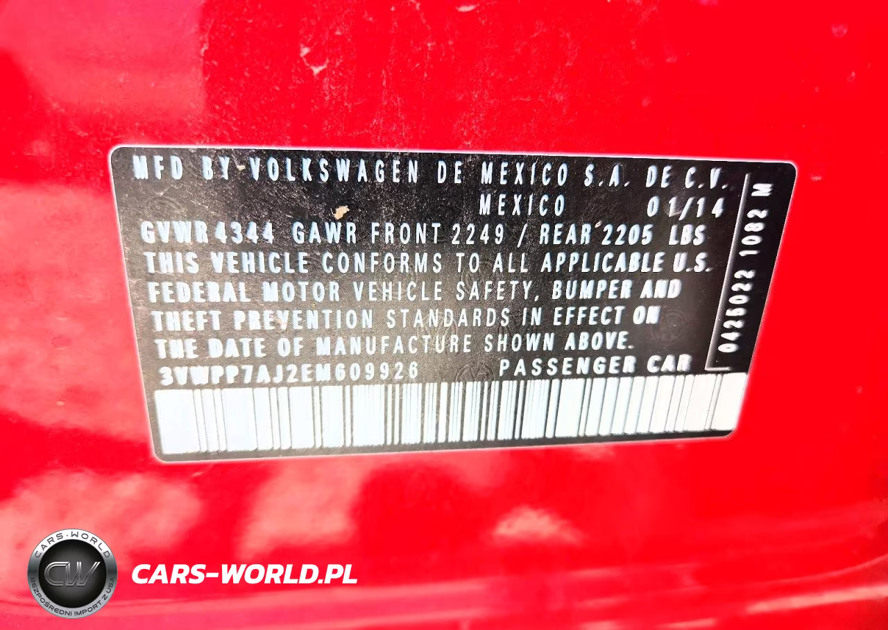 2014 Volkswagen Jetta S VIN:3VWPP7AJ2EM609926 - 12
