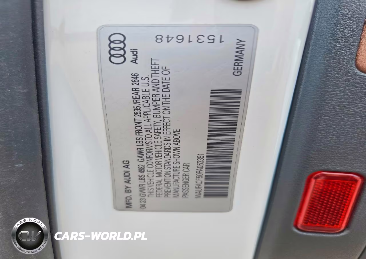 2023 Audi A5 Premium Plus 45 VIN:WAUFACF50PA053391 - 12