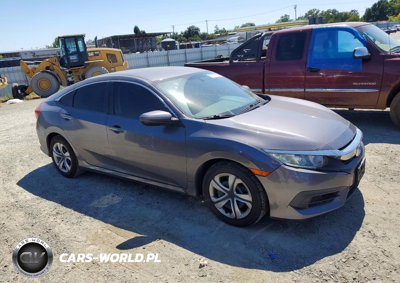 2016 Honda Civic Lx VIN:19XFC2F50GE211085 - 4