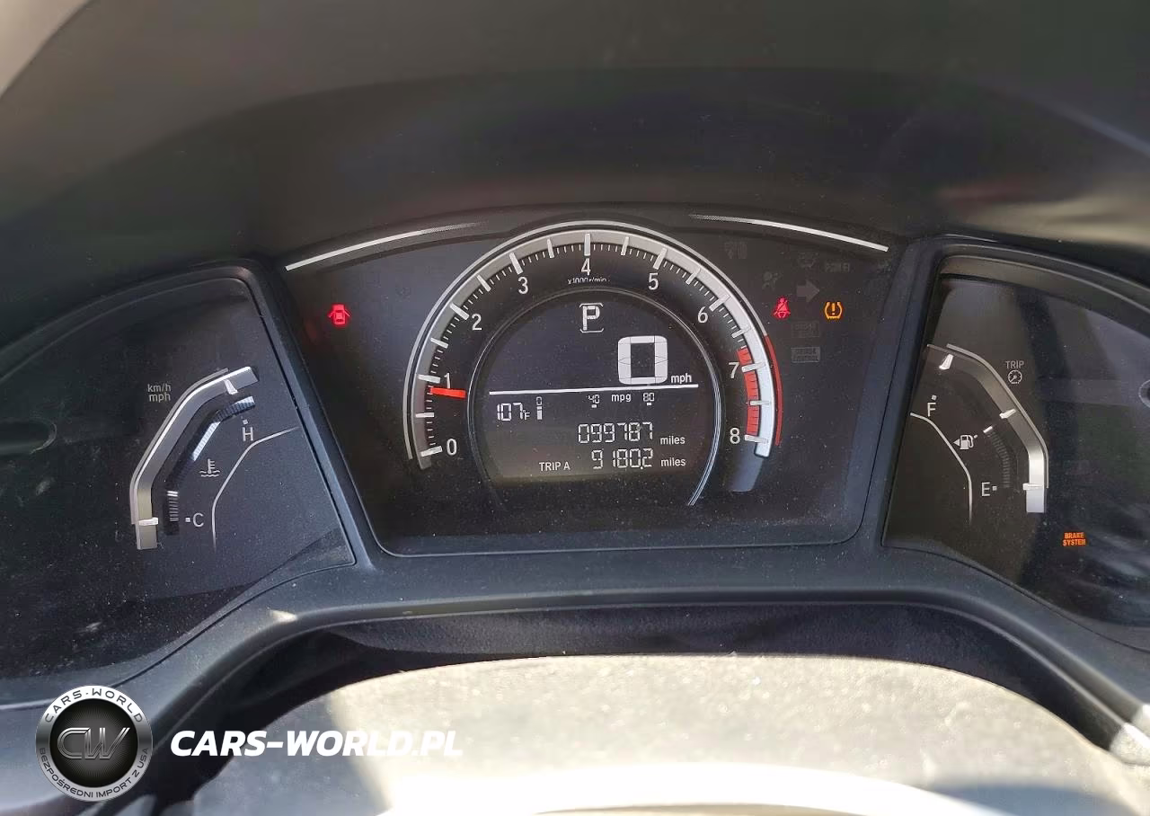 2016 Honda Civic Lx VIN:19XFC2F50GE211085 - 9