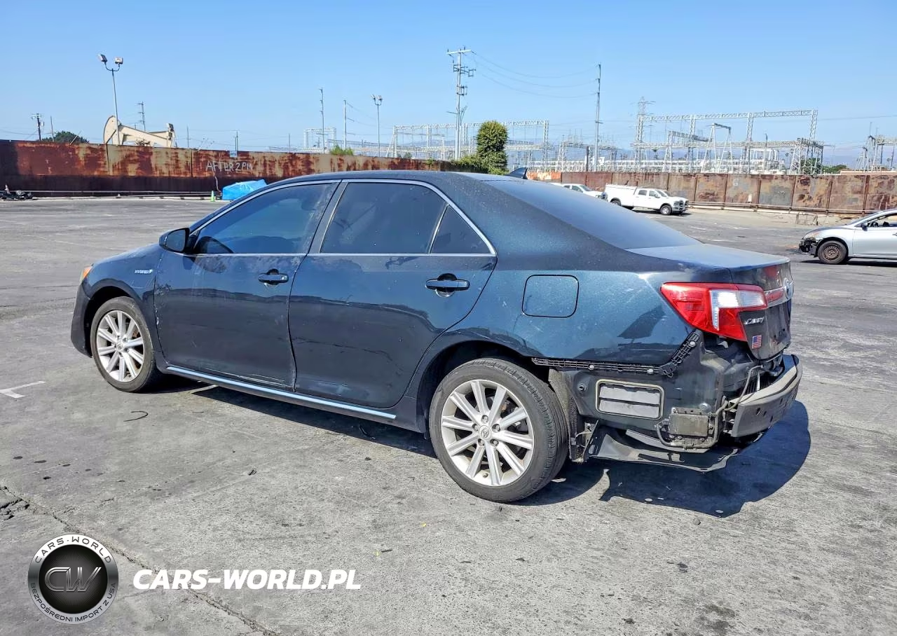 2012 Toyota Camry Hybrid Xle VIN:4T1BD1FKXCU018462 - 2