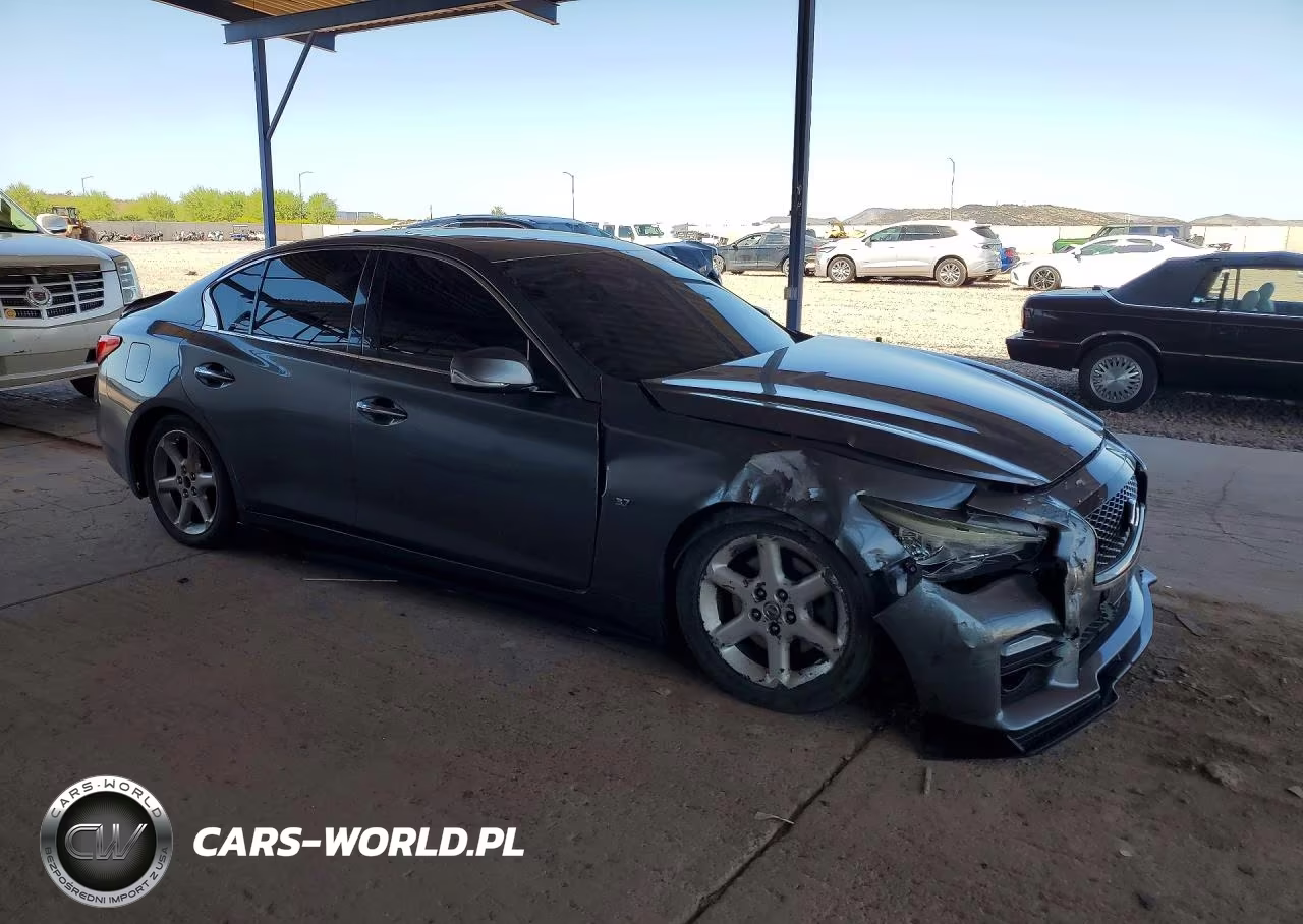 2015 Infiniti Q50 Premium VIN:JN1BV7AP9FM343182 - 4