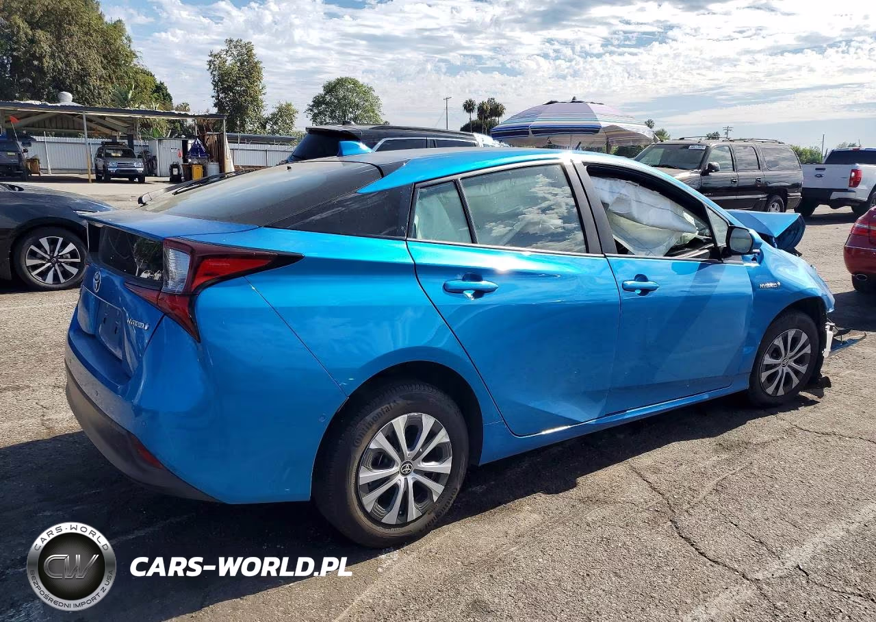 2020 Toyota Prius Le Awd-E VIN:JTDL9RFU2L3018522 - 3