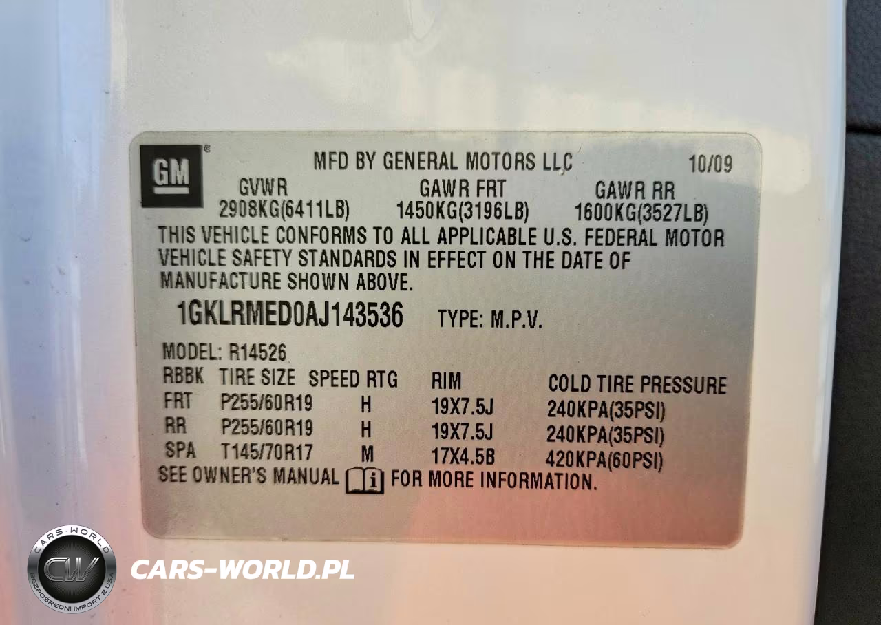 2010 GMC Acadia Slt-1 VIN:1GKLRMED0AJ143536 - 13