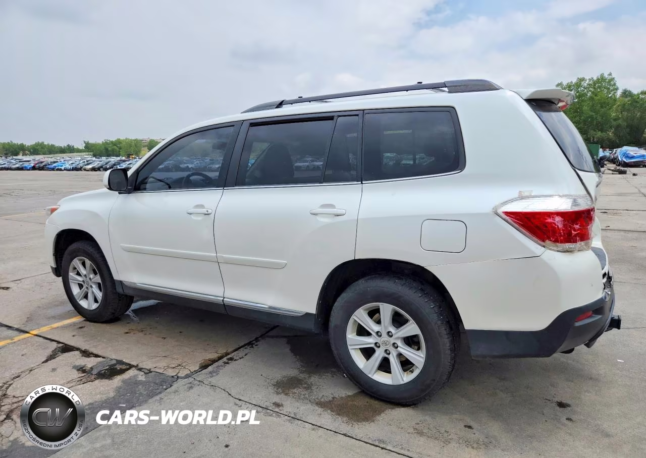 2012 Toyota Highlander Base VIN:5TDBK3EHXCS128847 - 2