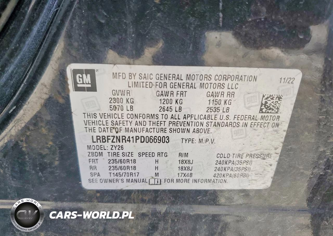 2023 Buick Envision Essence VIN:LRBFZNR41PD066903 - 13