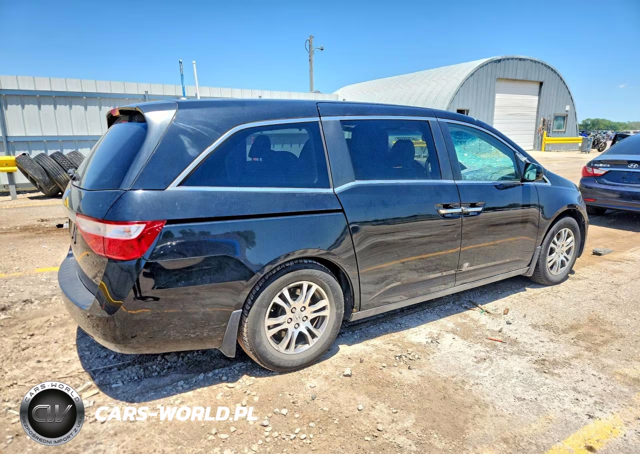 2012 Honda Odyssey Exl VIN:5FNRL5H69CB088220 - 3