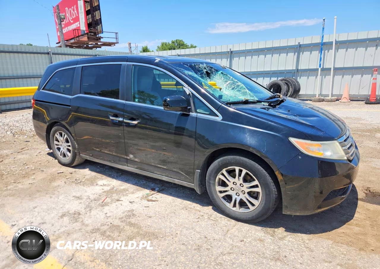 2012 Honda Odyssey Exl VIN:5FNRL5H69CB088220 - 4