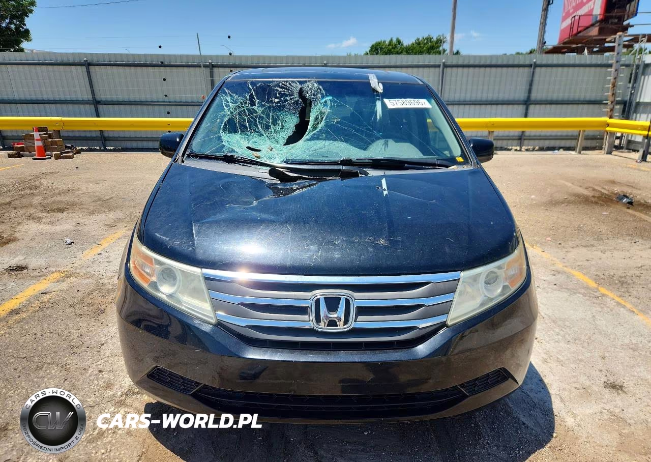2012 Honda Odyssey Exl VIN:5FNRL5H69CB088220 - 5