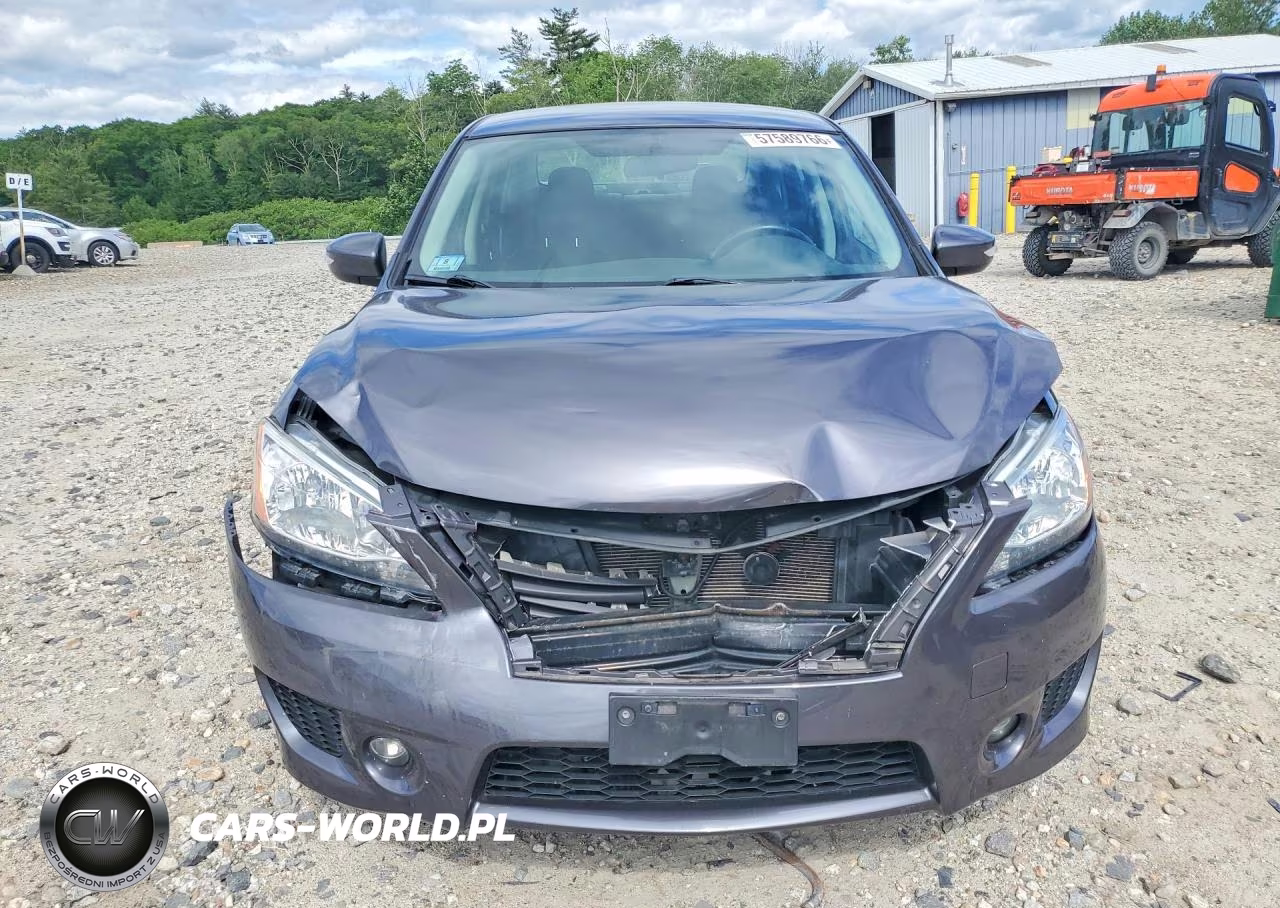 2015 Nissan Sentra Sr VIN:3N1AB7APXFY276268 - 5