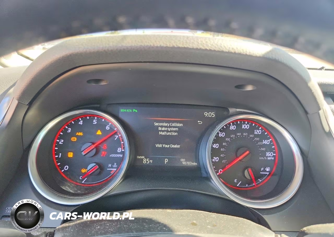 2019 Toyota Camry Xse V6 VIN:4T1BZ1HK3KU030241 - 9