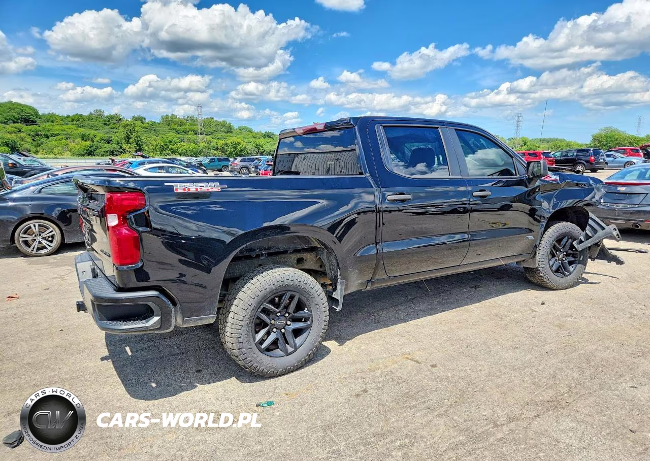 2021 Chevrolet Silverado K1500 Trail Boss Custom VIN:1GCPYCEF2MZ215810 - 3