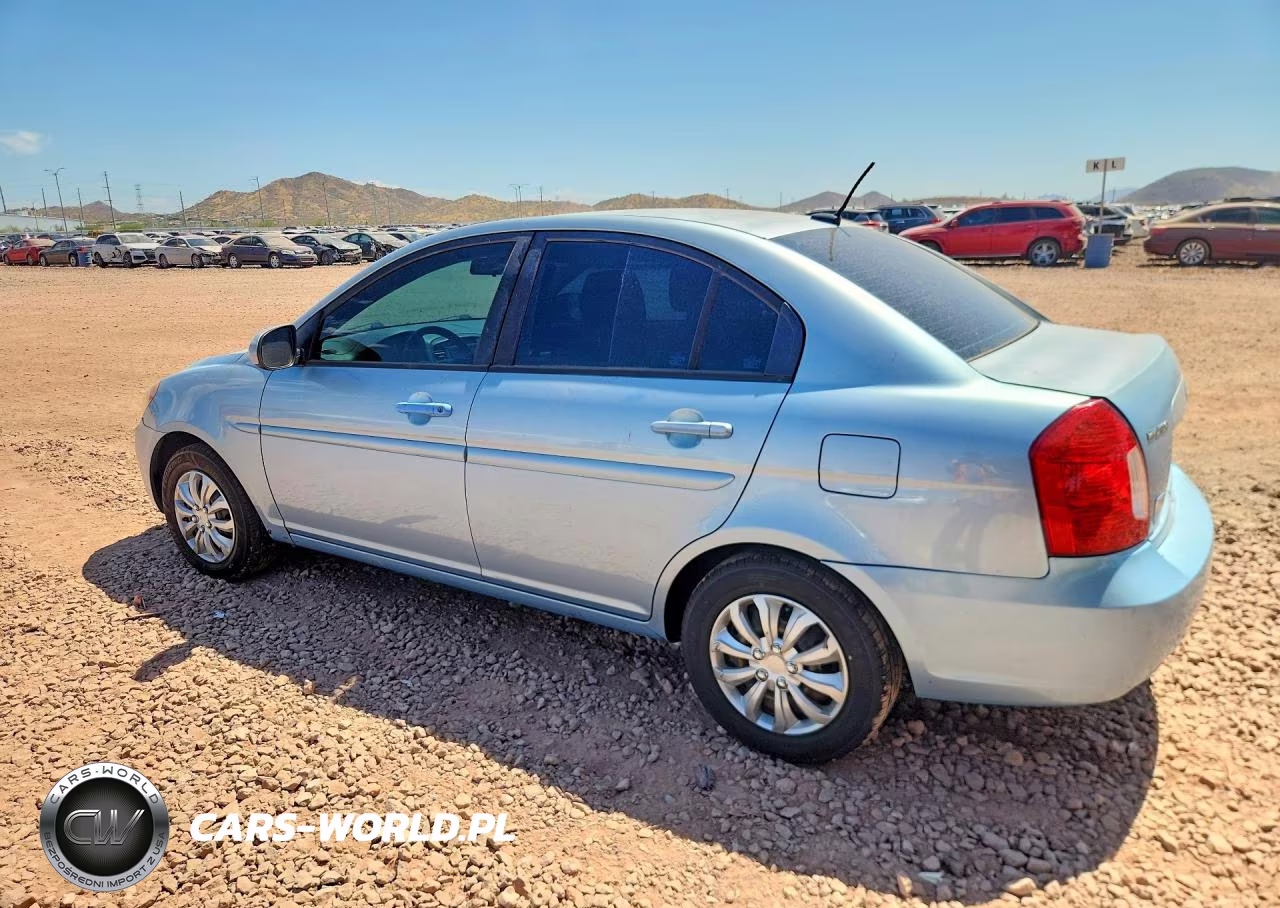 2010 Hyundai Accent Gls VIN:KMHCN4AC1AU486435 - 2