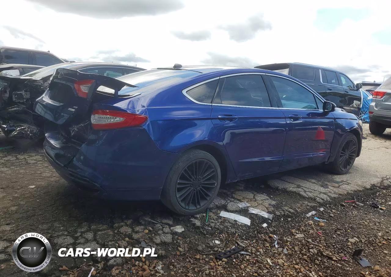 2013 Ford Fusion Se VIN:3FA6P0H91DR193294 - 3