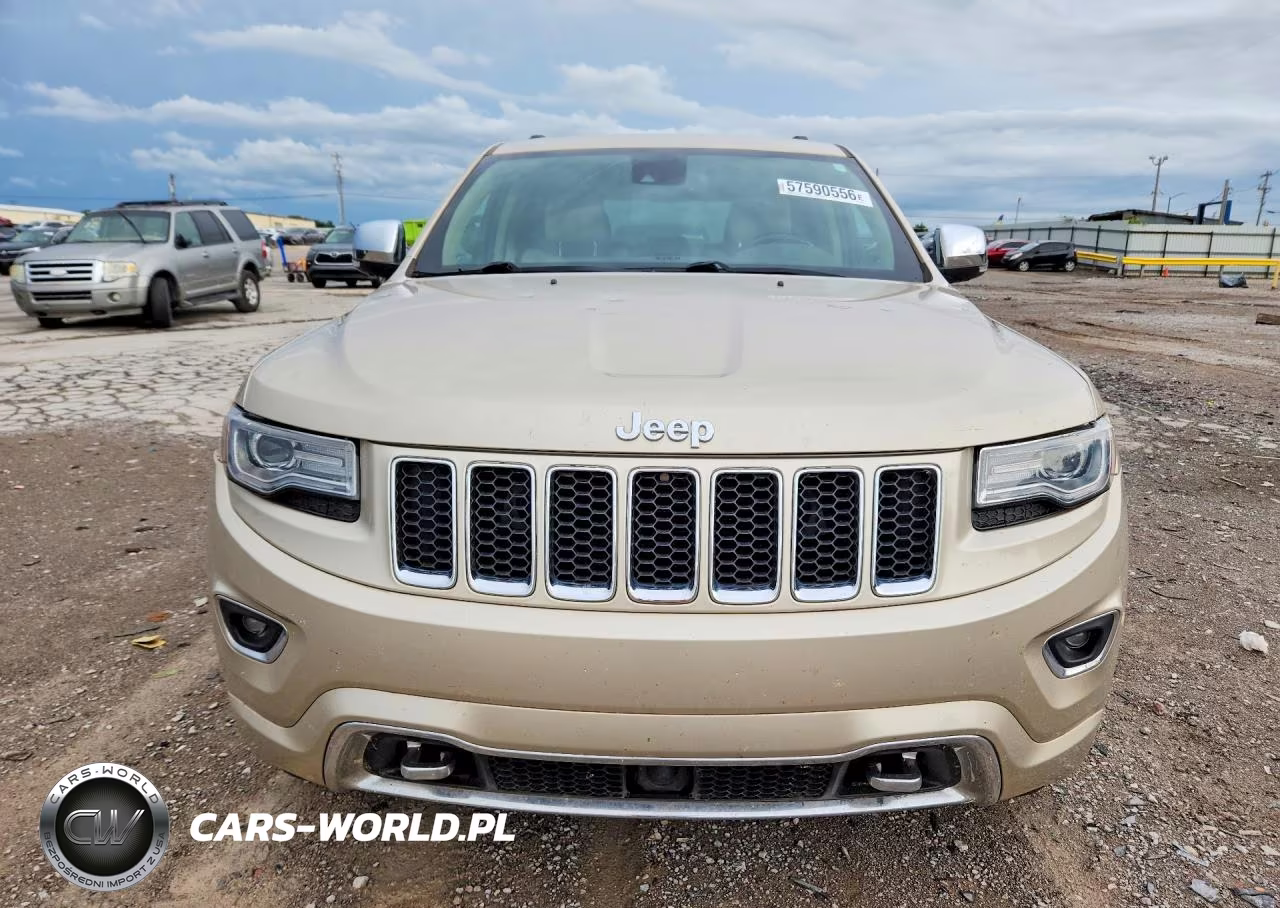 2014 Jeep Grand Cherokee Overland VIN:1C4RJECG5EC276397 - 5