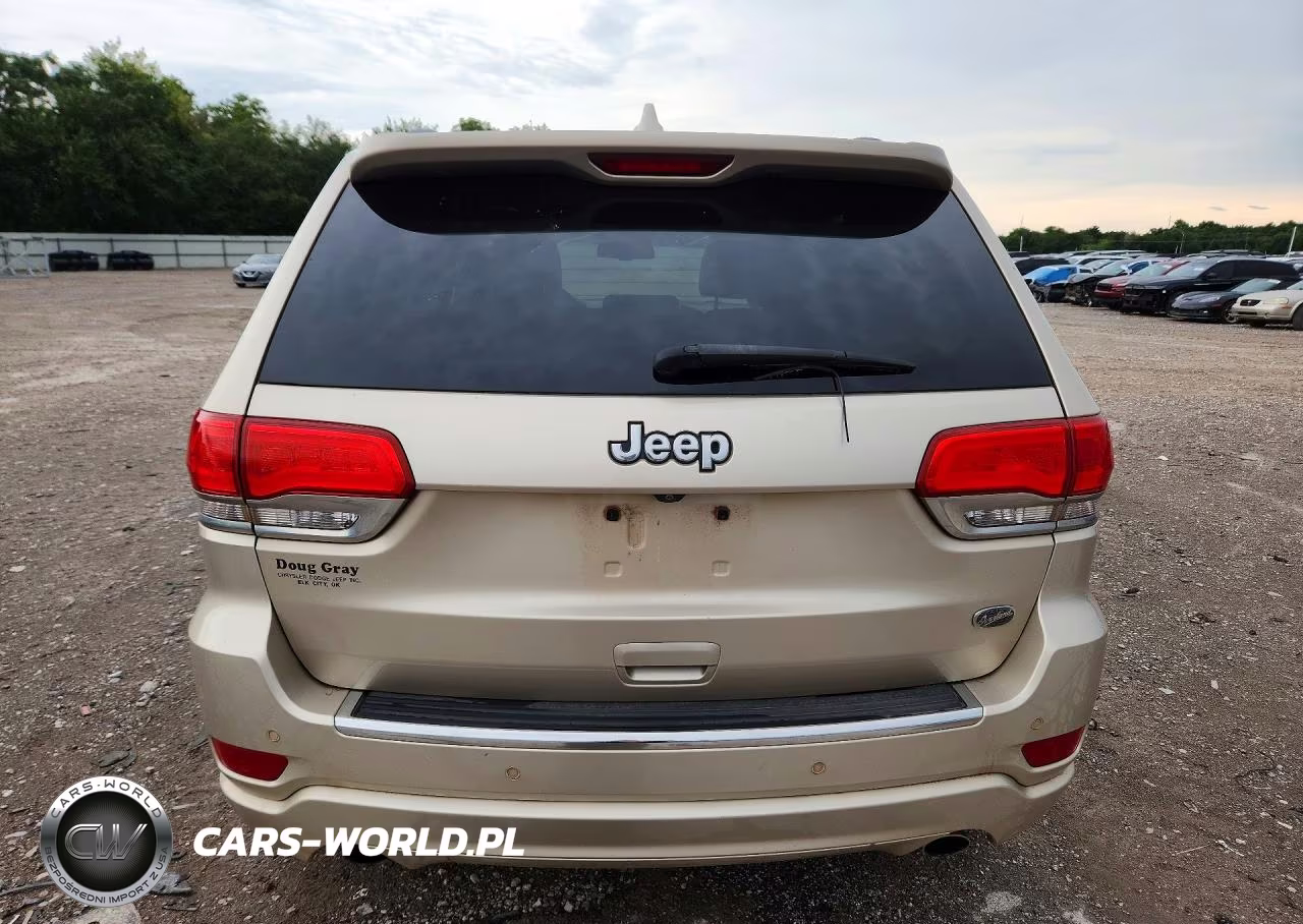 2014 Jeep Grand Cherokee Overland VIN:1C4RJECG5EC276397 - 6