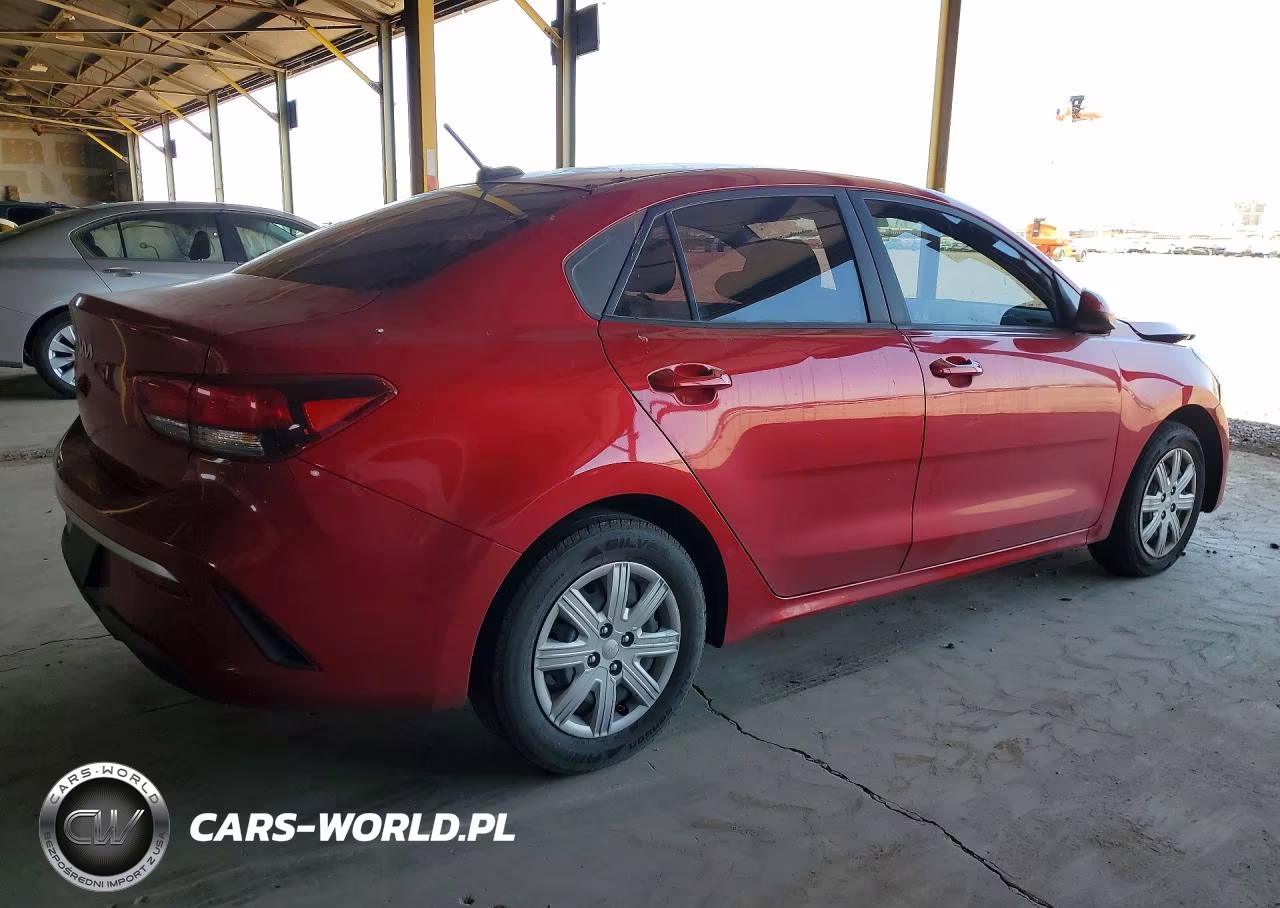 2022 Kia Rio S VIN:3KPA24AD8NE466183 - 3