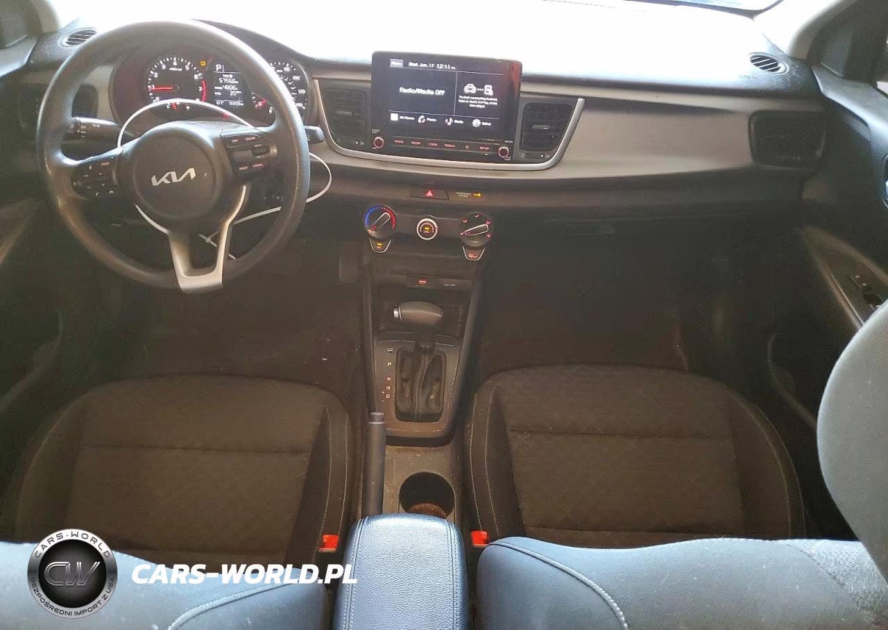 2022 Kia Rio S VIN:3KPA24AD8NE466183 - 8