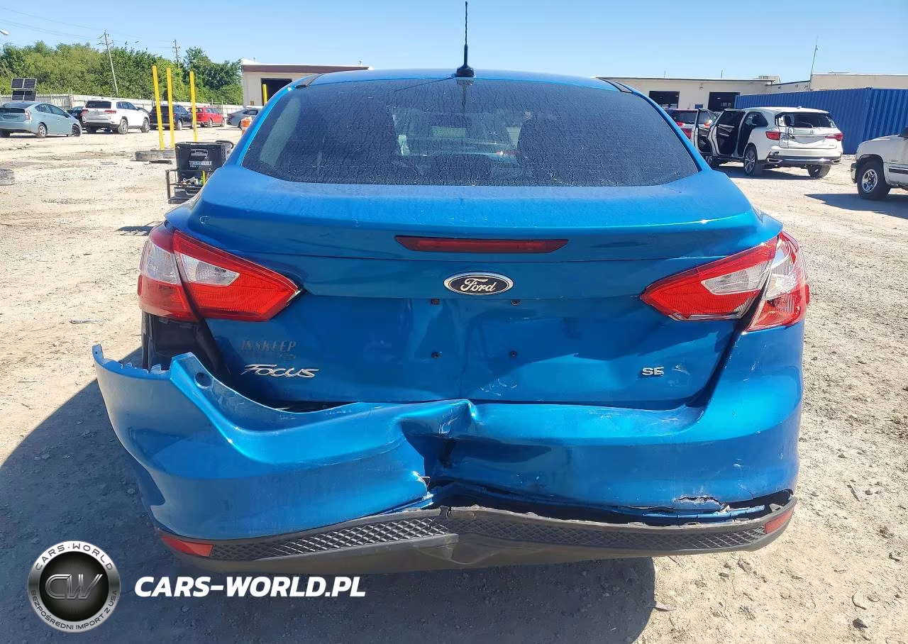 2012 Ford Focus Se VIN:1FAHP3F2XCL139148 - 6