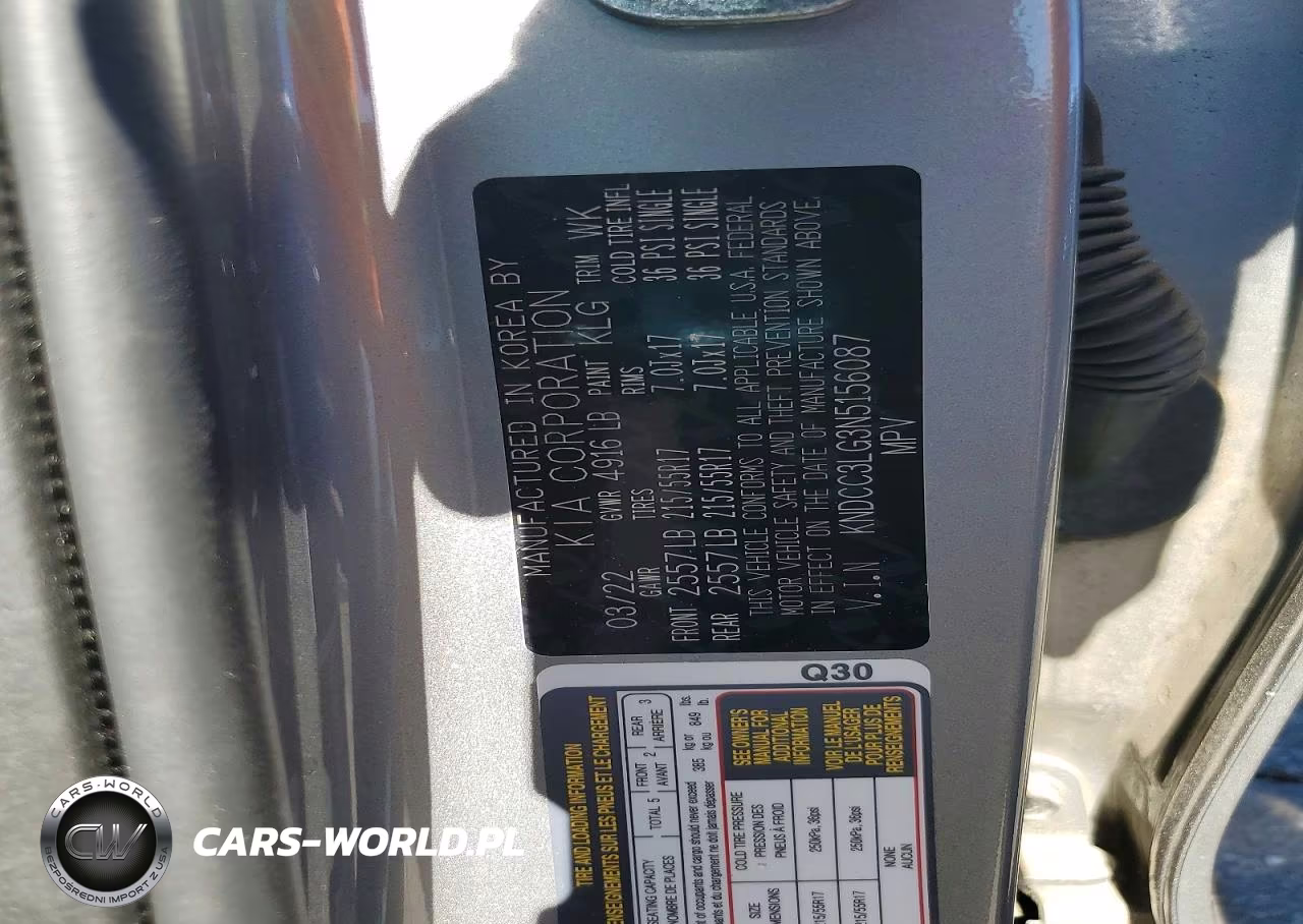 2022 Kia Niro Ev Ex VIN:KNDCC3LG3N5156087 - 13