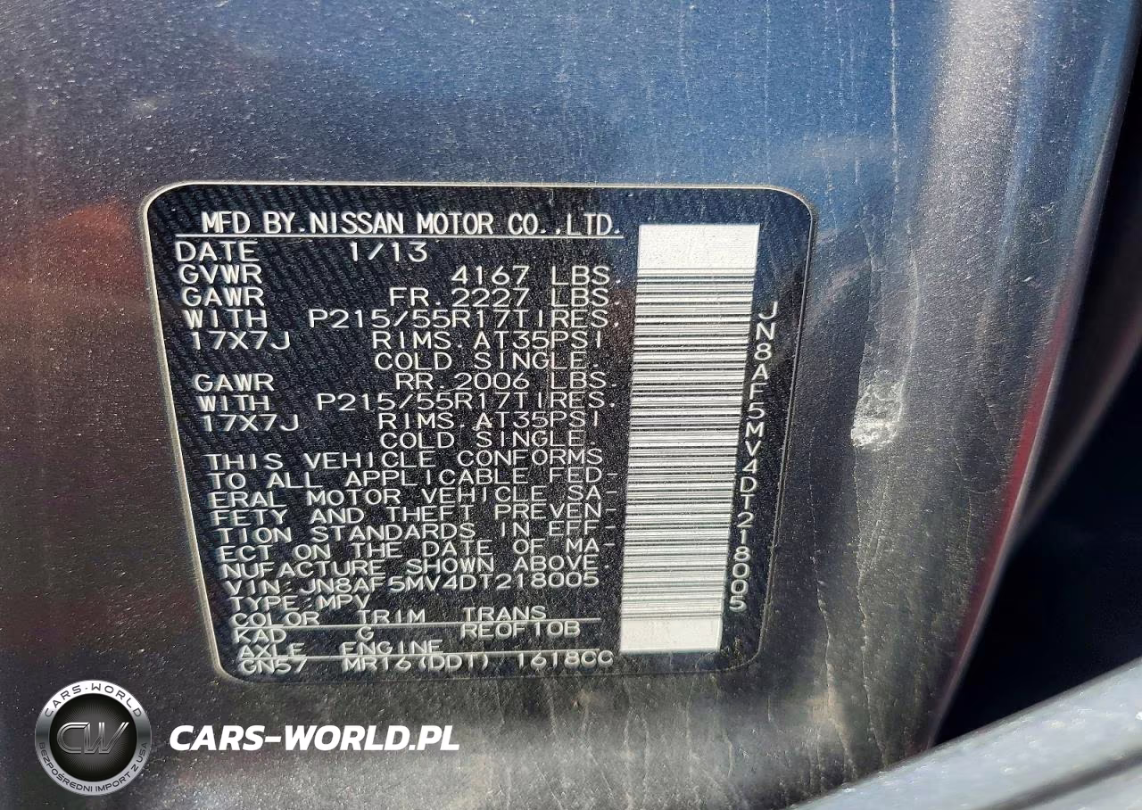 2013 Nissan Juke S VIN:JN8AF5MV4DT218005 - 12