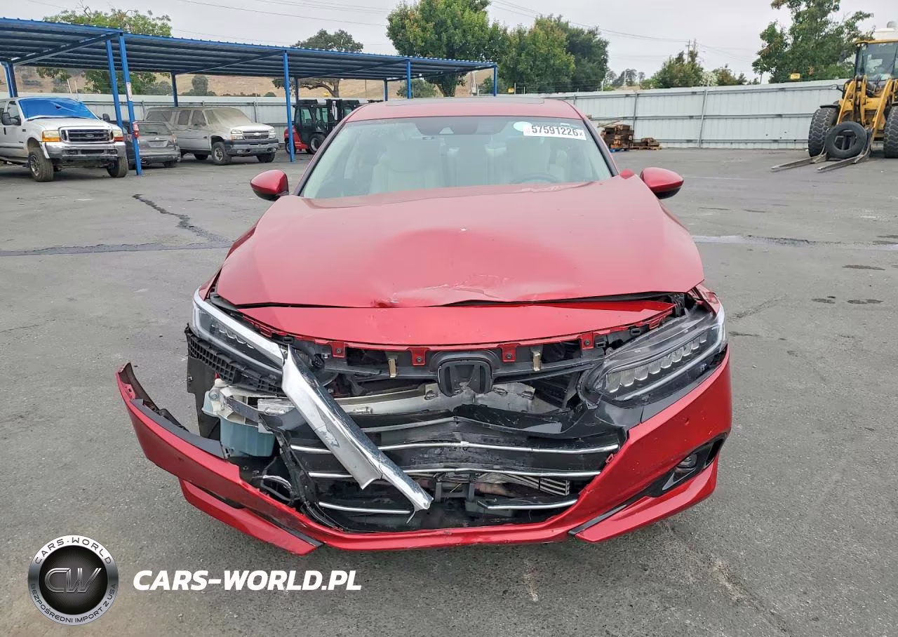 2022 Honda Accord Exl VIN:1HGCV1F55NA013577 - 5