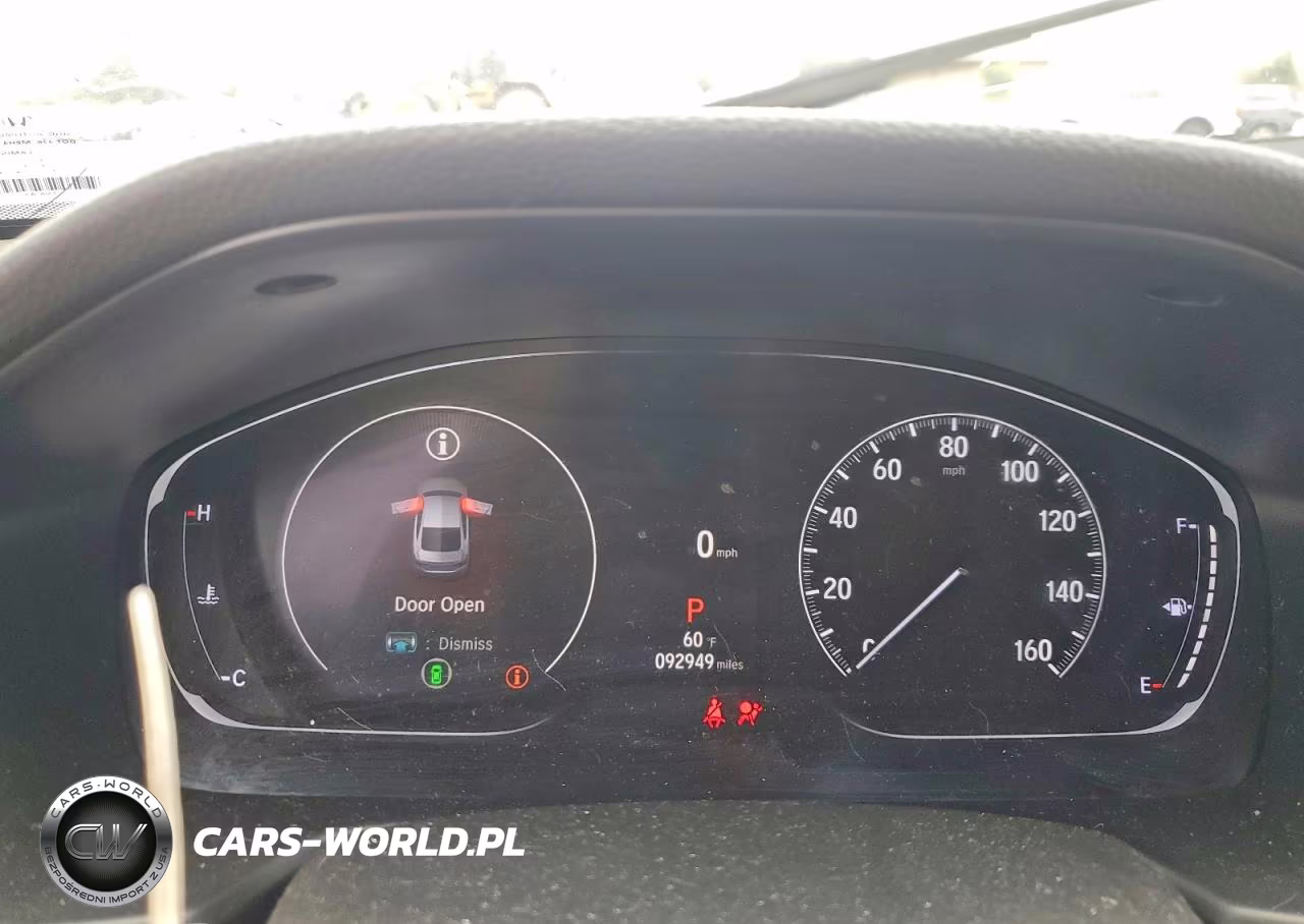 2022 Honda Accord Exl VIN:1HGCV1F55NA013577 - 9