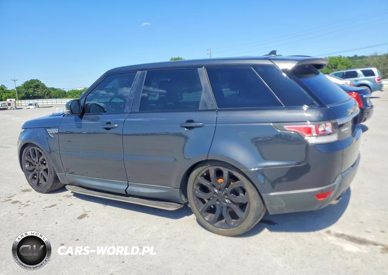 2016 Land Rover Range Rover Sport Hse VIN:SALWR2PF2GA592942 - 2