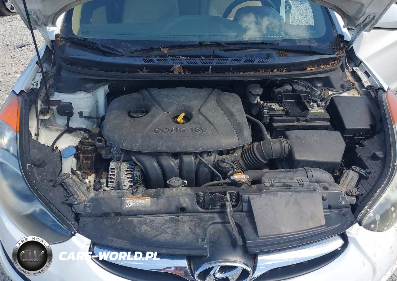 2012 Hyundai Elantra Gls VIN:5NPDH4AE2CH071137 - 11