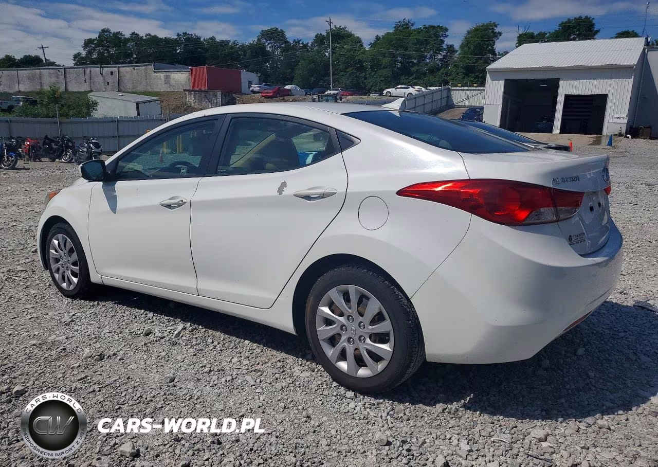 2012 Hyundai Elantra Gls VIN:5NPDH4AE2CH071137 - 2