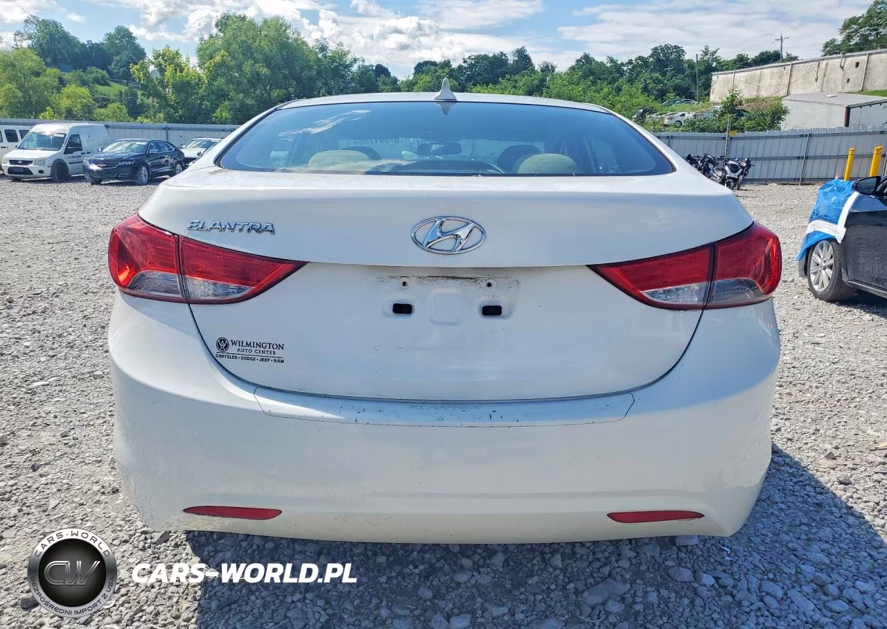 2012 Hyundai Elantra Gls VIN:5NPDH4AE2CH071137 - 6