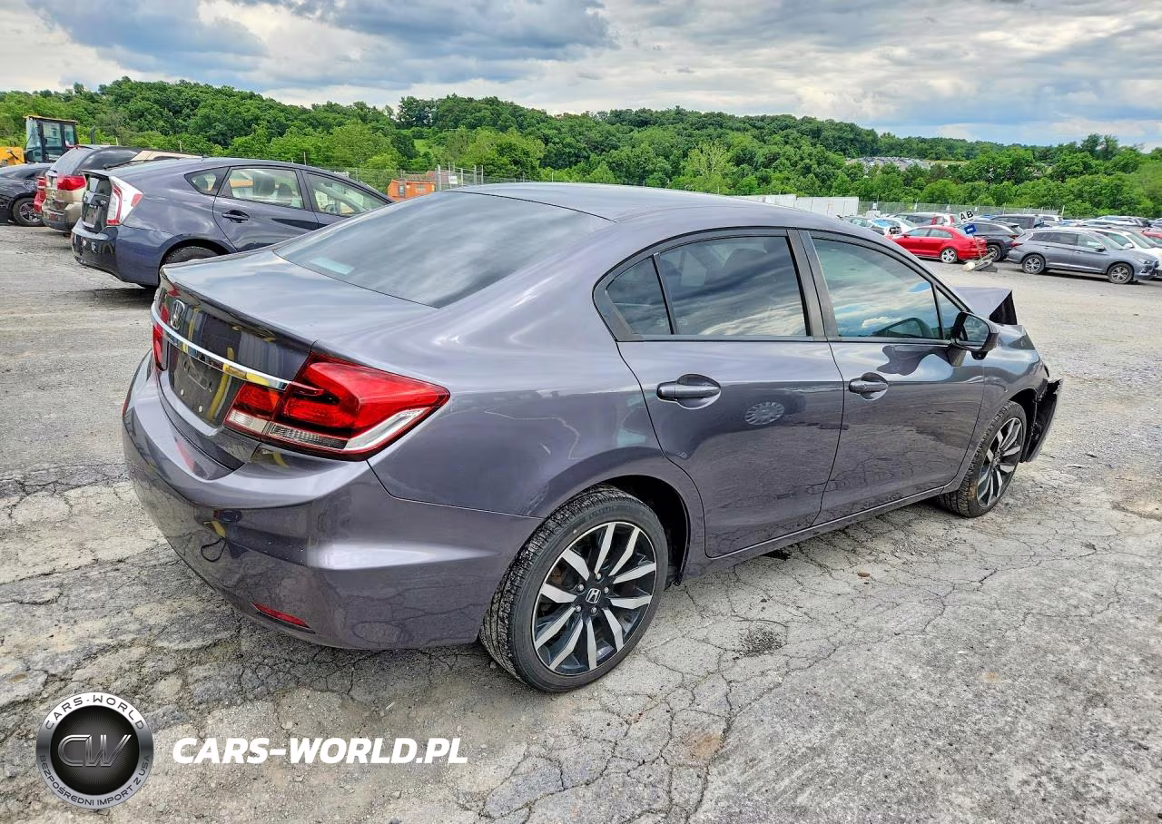 2014 Honda Civic Exl VIN:19XFB2F96EE275179 - 3