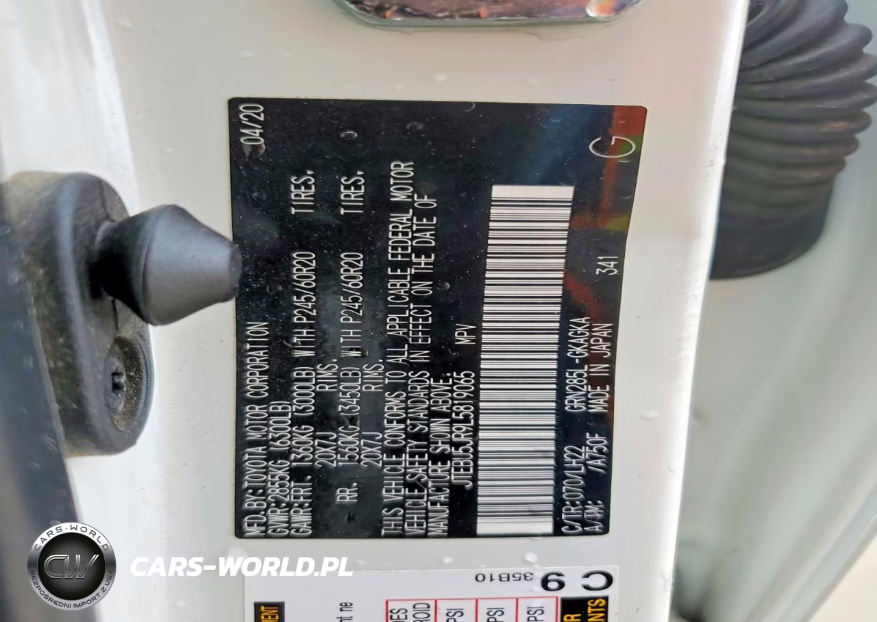 2020 Toyota 4Runner Nightshade Edition VIN:JTEBU5JR9L5819065 - 13
