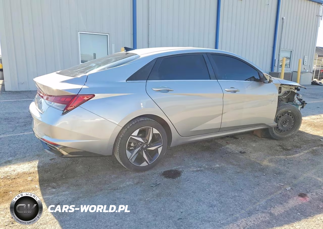 2021 Hyundai Elantra Sel VIN:5NPLN4AG6MH023728 - 3