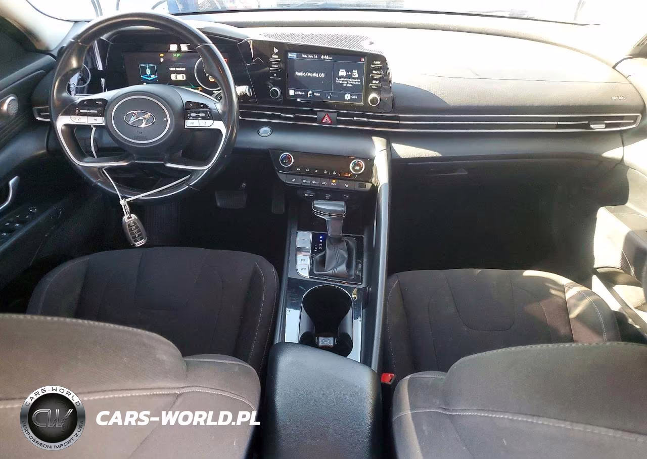 2021 Hyundai Elantra Sel VIN:5NPLN4AG6MH023728 - 8
