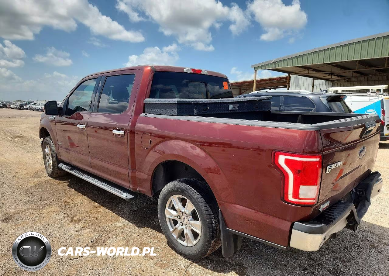 2015 Ford F150 Supercrew VIN:1FTEW1CG8FKF15313 - 2