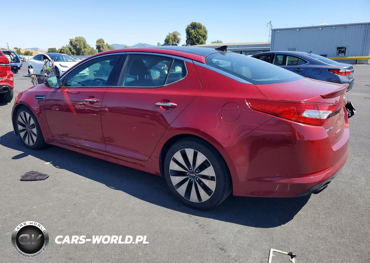 2012 Kia Optima Sx VIN:5XXGR4A63CG007896 - 2