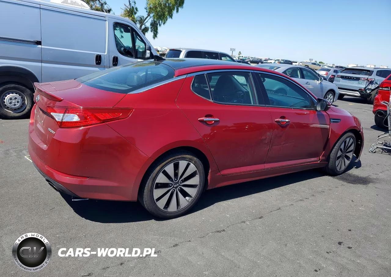 2012 Kia Optima Sx VIN:5XXGR4A63CG007896 - 3