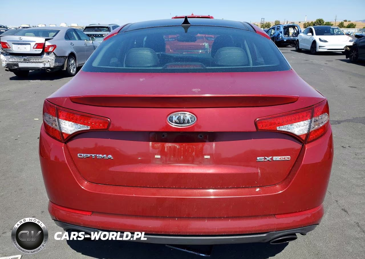 2012 Kia Optima Sx VIN:5XXGR4A63CG007896 - 6