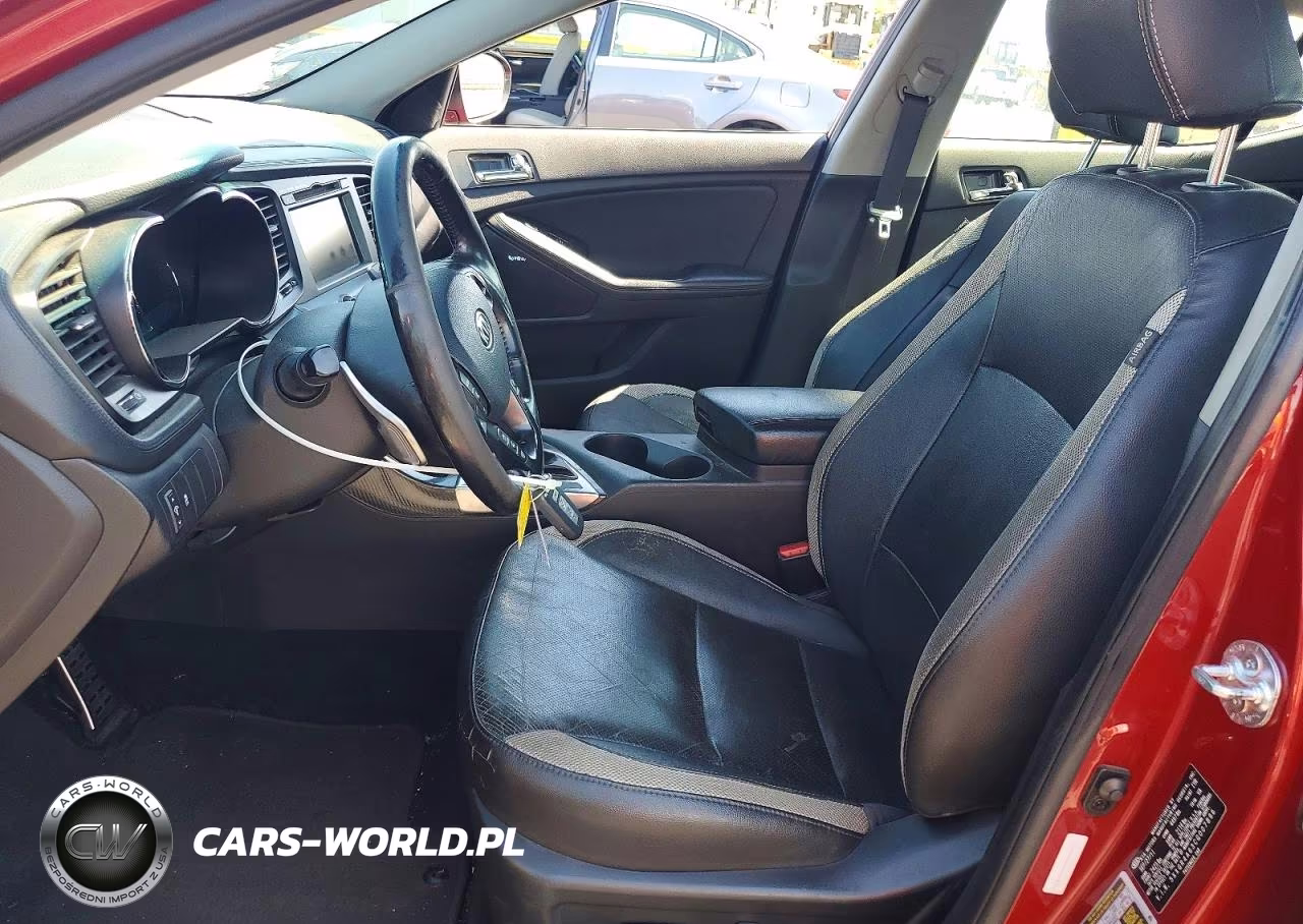 2012 Kia Optima Sx VIN:5XXGR4A63CG007896 - 7